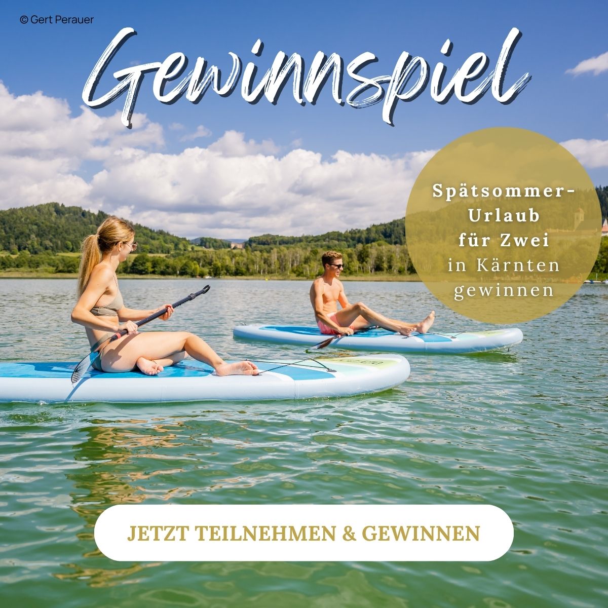 Gewinnspiel — Spätsommer-Urlaub für Zwei in Kärnten gewinnen